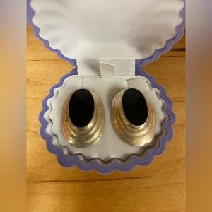 SILVER .925 WOMEN ELEGANT AGATE EARRINGS